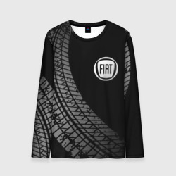 Мужской лонгслив 3D Fiat tire tracks