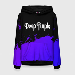 Женская толстовка 3D Deep Purple purple grunge