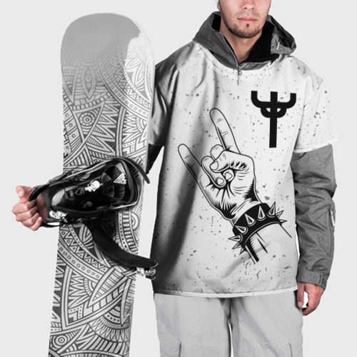 Накидка на куртку 3D Judas Priest и рок символ, цвет 3D печать