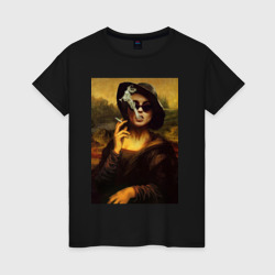 Мона Марла – Женская футболка хлопок с принтом купить со скидкой в -20%