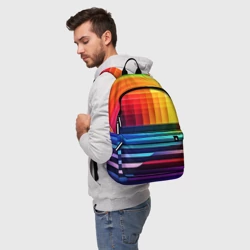 Рюкзак 3D Неоновые полоски - фото 2