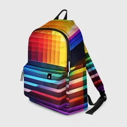 Рюкзак 3D Неоновые полоски