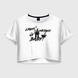 Женская футболка Crop-top 3D Light weight baby