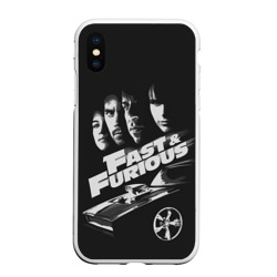 Чехол для iPhone XS Max матовый The Fast and the Furious