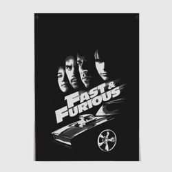 Постер The Fast and the Furious