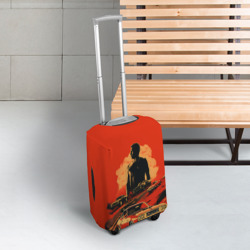 Чехол для чемодана 3D Форсаж Брайан О`Коннор - фото 2