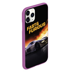 Чехол для iPhone 11 Pro матовый Fast and Furious - фото 2