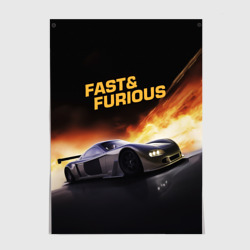 Постер Fast and Furious