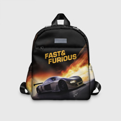 Детский рюкзак 3D Fast and Furious