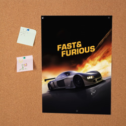 Постер Fast and Furious - фото 2