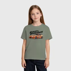 Детская футболка хлопок Supra fast and furious - фото 2