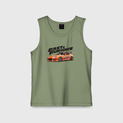 Детская майка хлопок Supra fast and furious