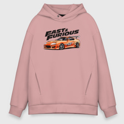 Мужское худи Oversize хлопок Supra fast and furious