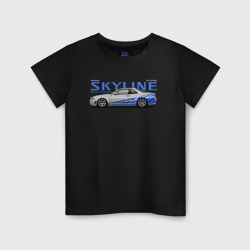 Детская футболка хлопок Skyline Nissan