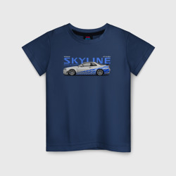 Детская футболка хлопок Skyline Nissan