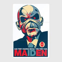 Магнитный плакат 2Х3 Bald Iron Maiden
