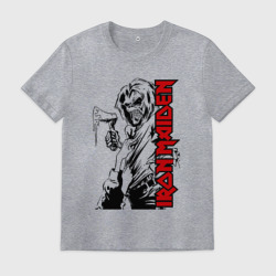 Мужская футболка хлопок Iron Maiden fans