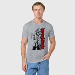 Мужская футболка хлопок Iron Maiden fans - фото 2