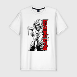 Мужская футболка хлопок Slim Iron Maiden fans