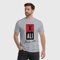 Мужская футболка хлопок Muhammad Ali boxer - фото 2