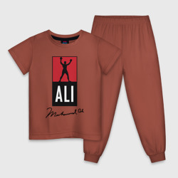 Детская пижама хлопок Muhammad Ali boxer
