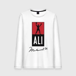 Мужской лонгслив хлопок Muhammad Ali boxer