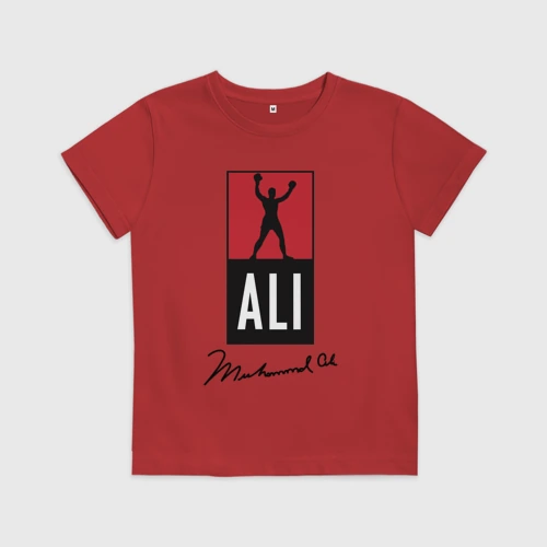 Детская футболка хлопок Muhammad Ali boxer