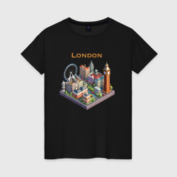 Женская футболка хлопок London Isometric