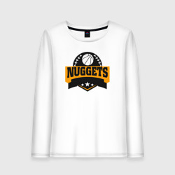 Женский лонгслив хлопок Team Nuggets