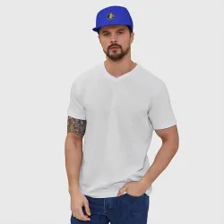 Кепка снепбек с прямым козырьком Нет крови нет фола - фото 2