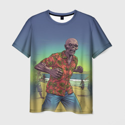 Зомби на пляже – Мужская футболка 3D с принтом купить со скидкой в -31%