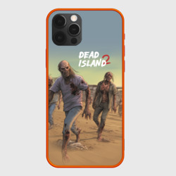 Чехол для iPhone 12 Pro Max Zombies on the beach