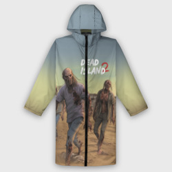 Мужской дождевик 3D Zombies on the beach