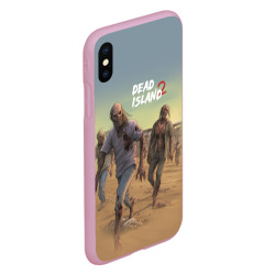 Чехол для iPhone XS Max матовый Zombies on the beach - фото 2