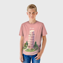 Детская футболка 3D Pisa Isometric - фото 2