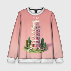 Детский свитшот 3D Pisa Isometric