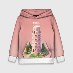 Детская толстовка 3D Pisa Isometric