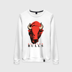 Женский свитшот хлопок Chicago bull