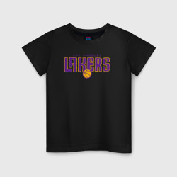 Детская футболка хлопок Team Lakers