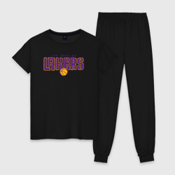 Женская пижама хлопок Team Lakers