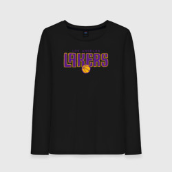 Женский лонгслив хлопок Team Lakers