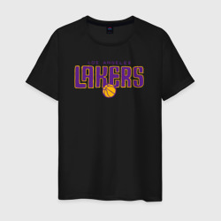 Мужская футболка хлопок Team Lakers