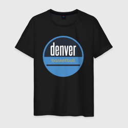 Мужская футболка хлопок Denver Nuggets basketball