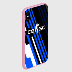 Чехол для iPhone XS Max матовый Кс го - синий вулкан - фото 2