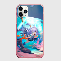 Чехол для iPhone 11 Pro Max матовый Байлу электрический тип