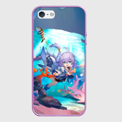 Чехол для iPhone 5/5S матовый Байлу электрический тип