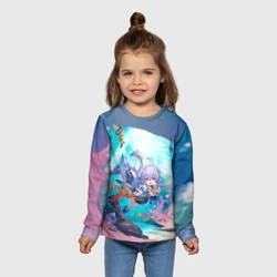 Детский лонгслив 3D Байлу электрический тип - фото 2