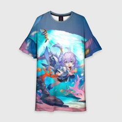 Детское платье 3D Байлу электрический тип