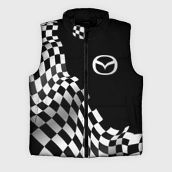 Мужской жилет утепленный 3D Mazda racing flag