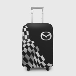 Чехол для чемодана 3D Mazda racing flag